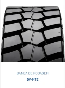 banda de rodagem fora de estrada SARECAP DV-MTE