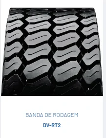 banda de rodagem rodoviário SARECAP DV-RT2