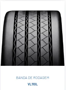 banda de rodagem rodoviário SARECAP VL110L