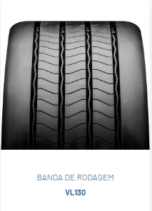 banda de rodagem rodoviário SARECAP VL130