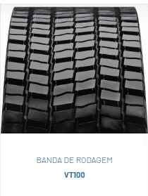 banda de rodagem rodoviário SARECAP VT100